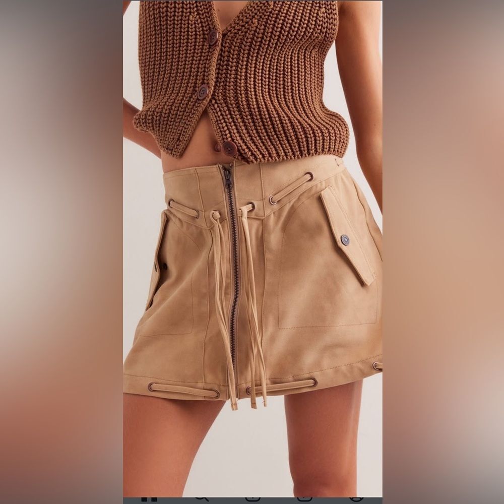 Free People Sierra Mini Skirt